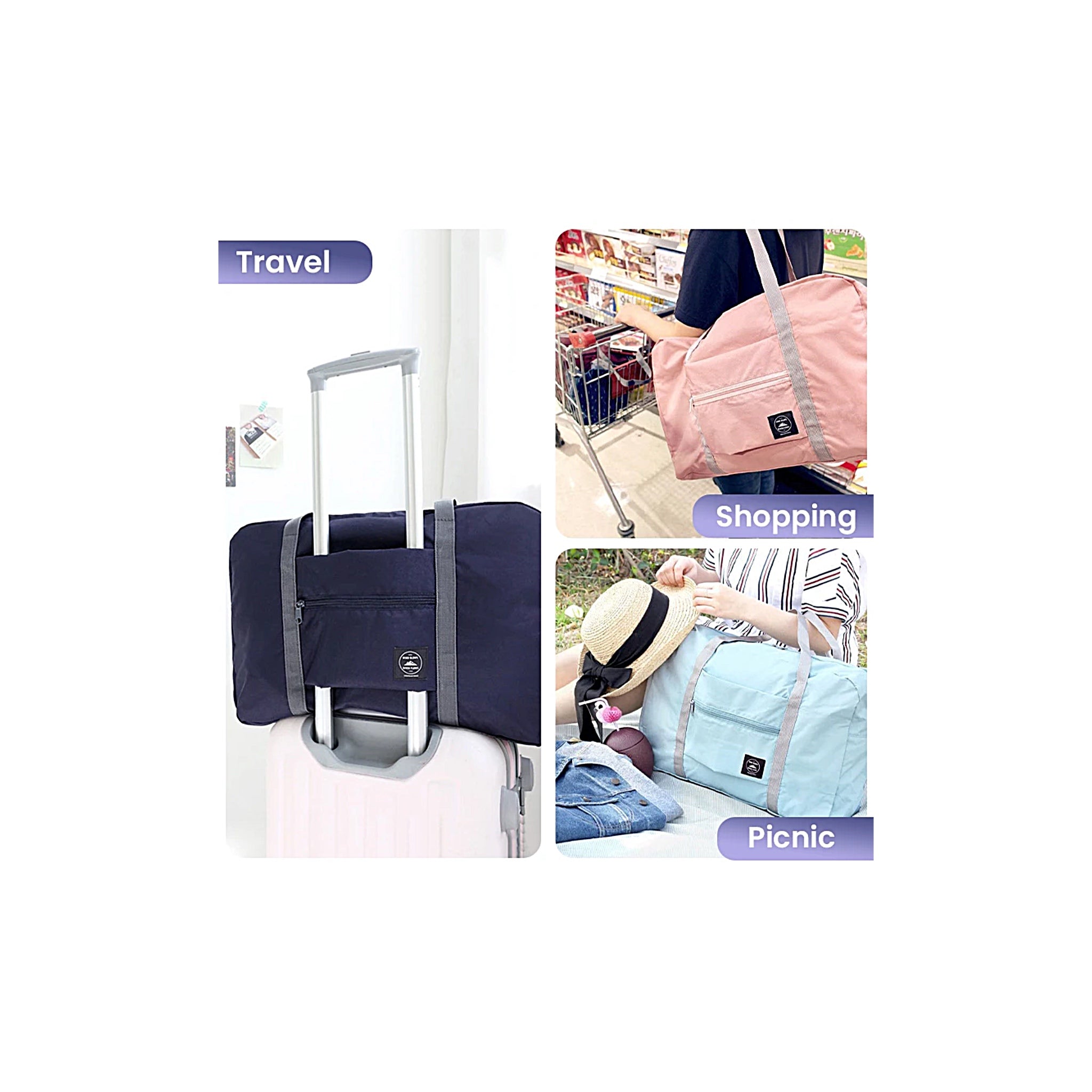 Foldable Travel Duffel Bag