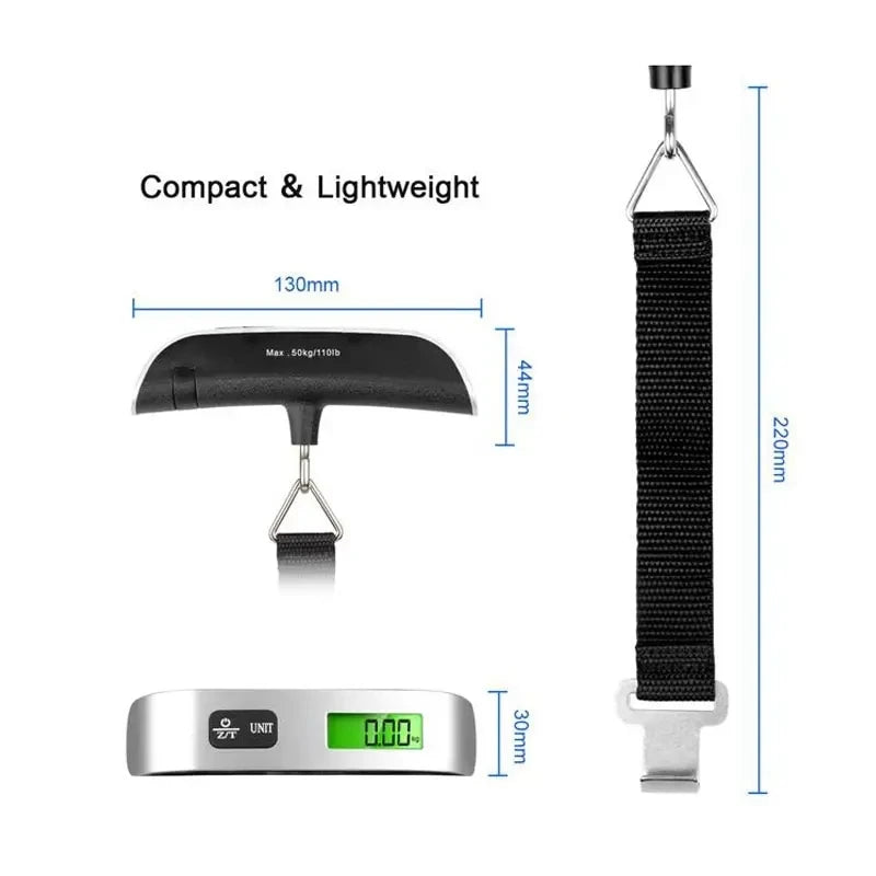  Portable Digital Luggage Scale 